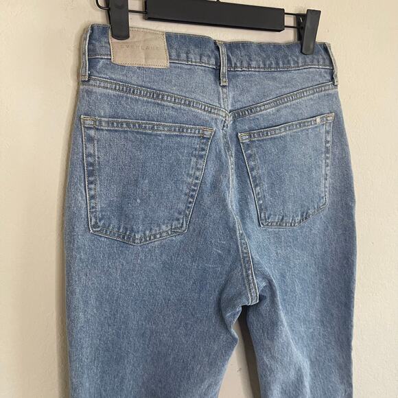 Everlane The Original Cheeky Jean Clean High Rise Clean Hem Cotton Size 26 Crop - Picture 7 of 9